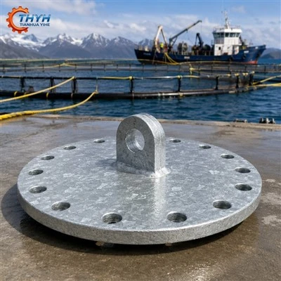 Plăci de ancorare din oțel galvanizat la cald-pentru marine și offshore